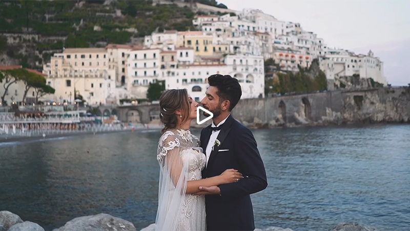 wedding video in Amalfi